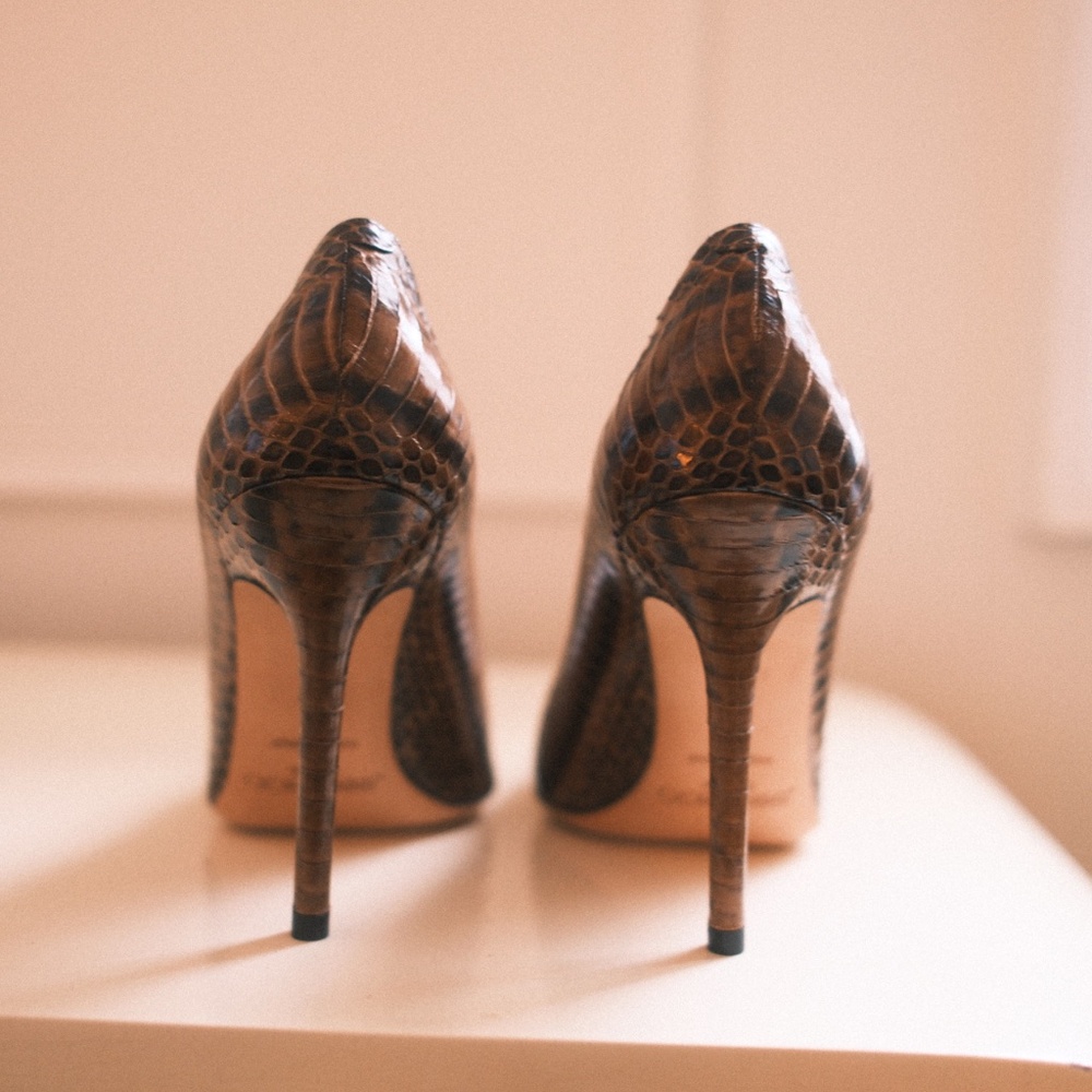 Jimmy Choo Python Pumps, Like - New - image 5